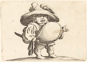 Mies, jolla on iso vatsa tekijältä Jacques Callot
