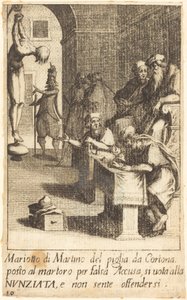 Mariotto di Martino, 1619. tekijältä Jacques Callot