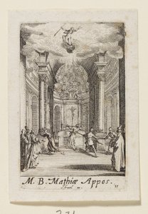 Apostoli Matteus tekijältä Jacques Callot