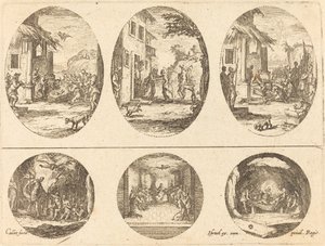 Passion mysteerit tekijältä Jacques Callot