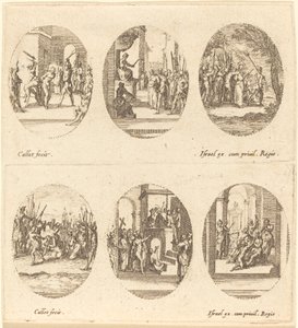 Passion mysteerit, n. 1631. tekijältä Jacques Callot