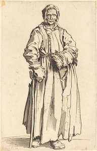 Yksisilmäinen nainen tekijältä Jacques Callot