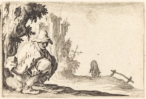 Talonpojan ulostaminen tekijältä Jacques Callot