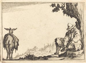 Pagès que es treu la sabates tekijältä Jacques Callot