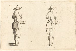 Talonpoika kupin kanssa tekijältä Jacques Callot