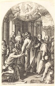 Pietari ja Johannes parantavat rampoja tekijältä Jacques Callot