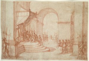 Pilatus pesee kätensä tekijältä Jacques Callot