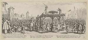 Pyörä, sarjan ”Sodan kauhut” 14. osa tekijältä Jacques Callot