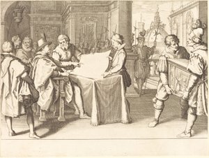 Duomon entisöinti, Firenze, n. 1614. tekijältä Jacques Callot