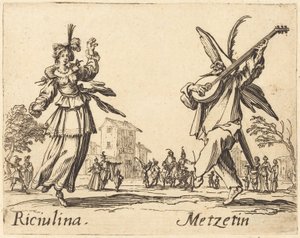 Riciulina ja Metzetin tekijältä Jacques Callot