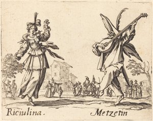 Riciulina ja Metzetin tekijältä Jacques Callot