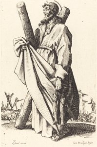 Pyhä Andreas tekijältä Jacques Callot