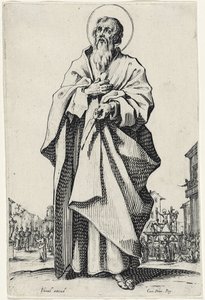 Pyhä Bartolomeus suurista apostoleista, 1631 tekijältä Jacques Callot