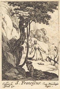Pyhä Franciscus tekijältä Jacques Callot