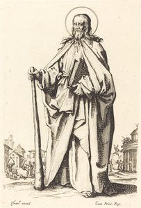 Pyhä Jaakob Pienempi, julkaistu 1631. tekijältä Jacques Callot