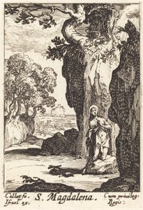 Pyhä Maria Magdaleena tekijältä Jacques Callot
