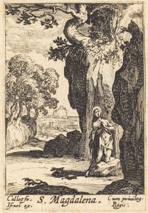 Pyhä Maria Magdaleena tekijältä Jacques Callot