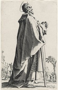 Pyhä Mateus Suurista apostoleista, 1631 tekijältä Jacques Callot