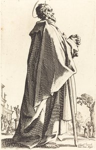 Pyhä Matteus, julkaistu 1631. tekijältä Jacques Callot