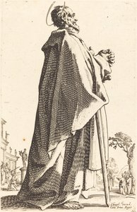 Pyhä Matteus, julkaistu 1631. tekijältä Jacques Callot