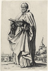 Pyhä Pietari suurista apostoleista, 1631 tekijältä Jacques Callot
