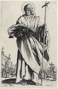 Pyhä Filippus Suurista apostoleista, 1631 tekijältä Jacques Callot