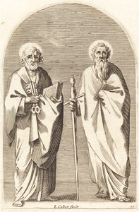 Pyhät Pietari ja Paavali tekijältä Jacques Callot