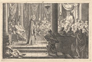 Kohtaus intohimosta (etsaus) tekijältä Jacques Callot