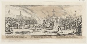 Polttorovi, sarjan ”Sodan kauhut” 13. sivu tekijältä Jacques Callot