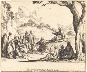 Vuorisaarna, 1635. tekijältä Jacques Callot