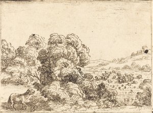 Lampaat kutsuvat lammasta tekijältä Jacques Callot