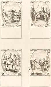 St. Nicephorus; St. Nestor; St. Julian; Pyhän Augustinuksen käännös tekijältä Jacques Callot