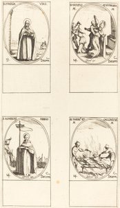 St. Othilia; Sts. Nikasius ja Eutropia; St. Agnelus; Sts. Thyrs