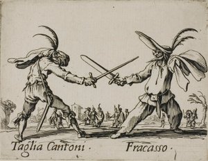Taglia Cantoni - Fracasso, levy 24 Balli di Sfessanialta tekijältä Jacques Callot