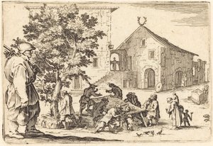 Taverna, c. 1622. tekijältä Jacques Callot