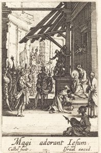 Maagien palvonta tekijältä Jacques Callot