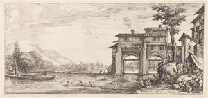 Kylpijät tekijältä Jacques Callot