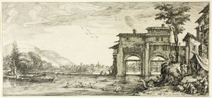 Uimarit, Firenzessä suunnitelluista erilaisista kohtauksista tekijältä Jacques Callot
