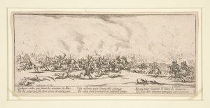 Taistelu, Sodan kurjuudesta ja katastrofeista tekijältä Jacques Callot