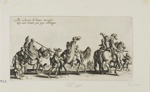 The Bohemians Marching, elokuvasta The Bohemians tekijältä Jacques Callot