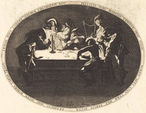 Kortinpelaajat tekijältä Jacques Callot