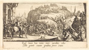Ristin kantaminen tekijältä Jacques Callot