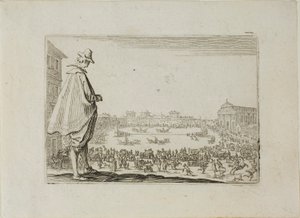 Chariot Races Santa Mariassa, Capricesista tekijältä Jacques Callot