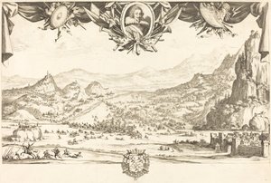 Aviglianan taistelu vuonna 1631 tai sen jälkeen. tekijältä Jacques Callot