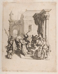 Tuomitseminen, ei. 5/11 La Petite Passionista tekijältä Jacques Callot