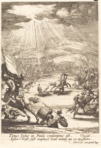 Pyhän Paavalin kääntymys tekijältä Jacques Callot