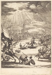 Pyhän Paavalin kääntymys tekijältä Jacques Callot