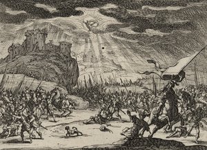Pyhän Paavalin kääntymys, 1635 tekijältä Jacques Callot