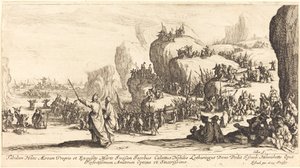 Punaisenmeren ylitys tekijältä Jacques Callot