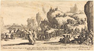 Punaisenmeren ylitys tekijältä Jacques Callot